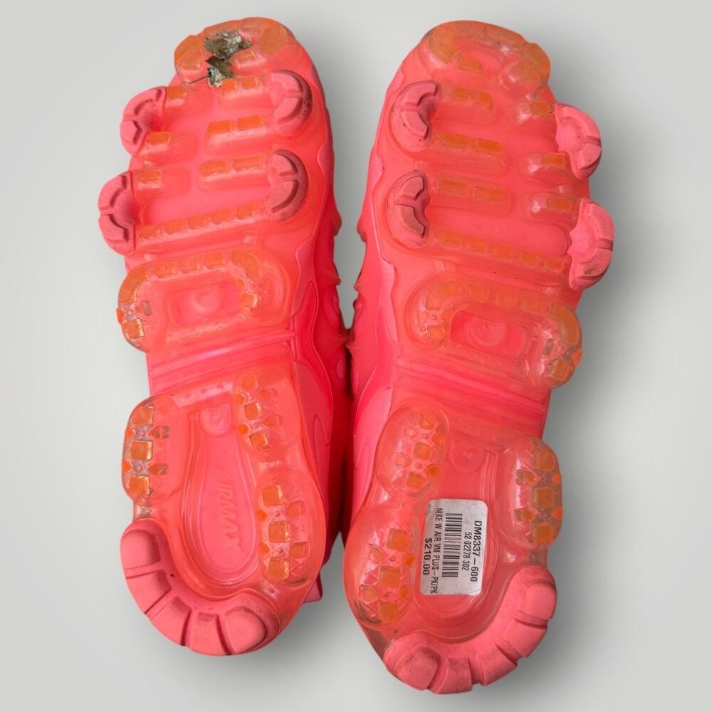 NIKE AIR VAPORMAX PLUS RUNNING SHOES WOMEN SIZE 8 US PINK - Picture 6 of 10
